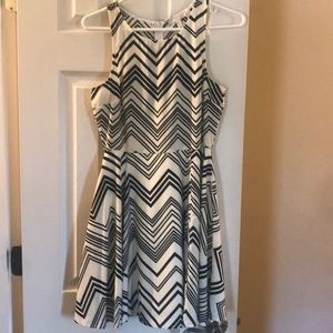 Black and Cream dress